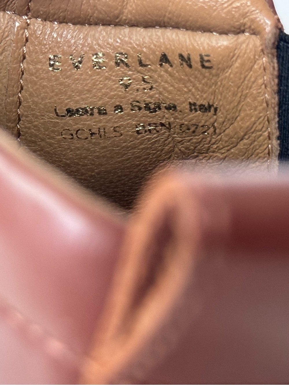 Everlane The Chelsea Boot Leather Tobacco Brown Women’s Size 9.5 - Picture 10 of 12